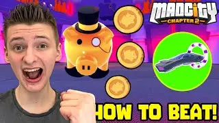 HOW To BEAT CHRIS P. BACON EASILY In Mad City Chapter 2! (ROBLOX)