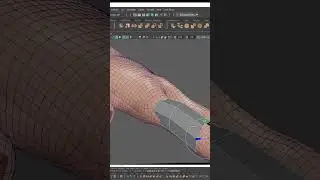 Speed Up Your Retopo Workflow with the Amazing Finger Trick!#autodeskmaya #retopology