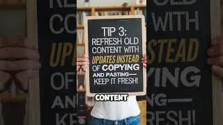 Avoid Duplicate Content for Better SEO! #ytshorts #mastermindtips #shortvideo #tips #youtubeshorts