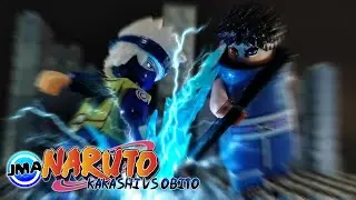 LEGO Kakashi vs Obito [Naruto Ultimate Ninja Stop Motion] - Brickfilm / Stop Motion / Animation