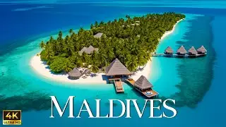 Maldives 4K - Scenic Relaxation Film With Epic Cinematic Music - 4K Video UHD