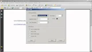 Creating Working Links In A PDF Document