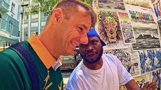 Secret Springboks Market Hunt in Cape Town 🇿🇦 vA 170