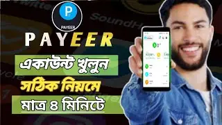 Payeer Account Create | পেয়ার একাউন্ট কিভাবে খুলবো 2024 sale. How To Create Payeer Account in Bangla