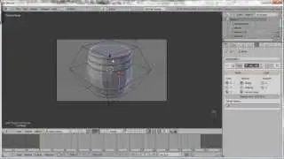 Modeling in Blender Tutorial how to Model a Barrel