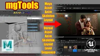mgTools Maya to Unreal Engine Pipeline Tools Introduction