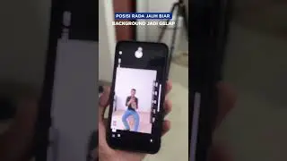 Cara bikin foto profile picture sendiri. Dari kamera konek ke hp 😬👍