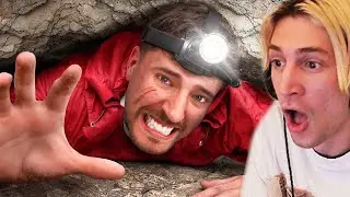 MrBeast Stranded In A Cave For 7 Days