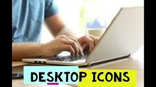 manage desktop icons || how to hide desktop icons? || change views of desktop icons||