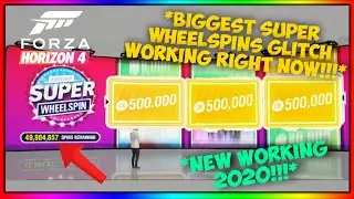 *NEW* Forza Horizon 4 *UNLIMITED SUPER WHEELSPINS METHOD!!!* FAST EXPLOIT!!!* *STILL WORKING 2021!!*