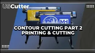 How To Contour Cut With The MH200 & MH300 - Part 2 - Printing & Cutting