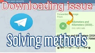 telegram downloading issue || solving methods || telegram issue solved