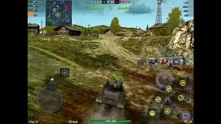 WoT Blitz Game Play - M4A3E8 (Easy 8)