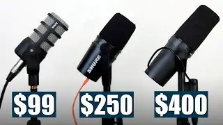 Best MICROPHONES For Podcasting & Gaming (2020) | Rode PodMic, Shure MV7 & Shure SM7B