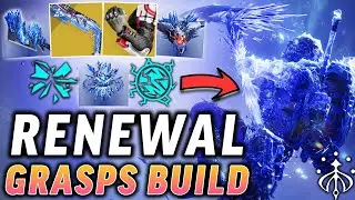 This INSANE Renewal Grasps Build Will Freeze EVERYTHING in PvE! [Destiny 2 Hunter Build]