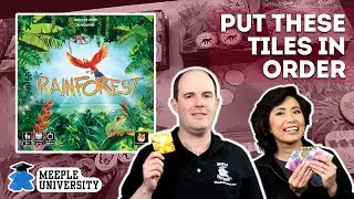 Rainforest - Double drafting and tile placement game with a twist