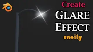Create A Glare or Glow Effect For Any Light In Blender (All Versions) | Simple & Easy Method | Eevee