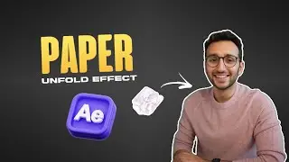 Paper Unfolding Effect in After Effects