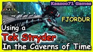 Using a Stryder in the Caverns of Time on Fjordur Ark 💥