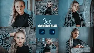 Modern Blue Cinematic Tone  in Photoshop