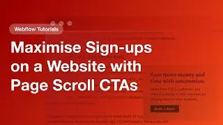 Maximise Sign-ups on a Website with Page Scroll CTAs