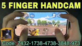 BGMI All New Basic + Advance SETTINGS/CONTROLS | Handcam 5 Finger | Perfect BGMI Settings Guide