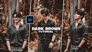 DARK BROWN Lightroom Mobile Photo Editing Tutorial - Nizam Saifi