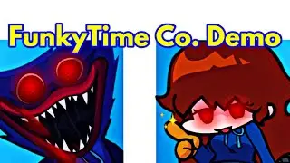 Friday Night Funkin Vs FunkyTime Co. | Poppy Playtime (FNF/Mod/Huggy Wuggy Demo + Cover)