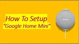 How to setup Google Home Mini.