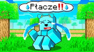 Luczek PŁACZE w Minecraft 😭😭😭