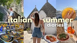 ITALY TRAVEL VLOG 🍋 Positano, Amalfi coast, Matera, Alberobello, Ostuni & GETTING ENGAGED!!