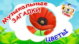 ЦВЕТЫ. Музыкальные загадки для детей. Папа V теме