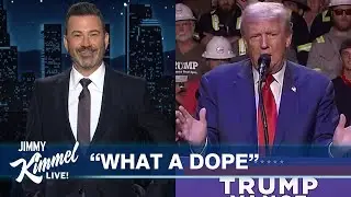 Jimmy Kimmel Responds to Trump Calling Him “One of the Dumbest Human Beings Ever”