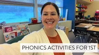 Some of my Favorite Phonics Activities for 1st Grade! Teaching Glued Sounds ng/nk