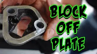 DIY Fuel Pump Block-Off Plate: Taking Control of Your Engine's Fuel Flow!