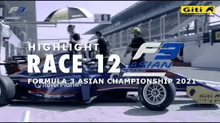 2021 F3 Asian Championship Certified by FIA Round 4 Dubai Race 12 Highlight