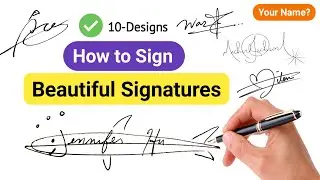 ✔️ How to Sign Beautiful Signature | Signature ideas | Signature Style Of My Name