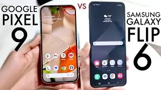 Google Pixel 9 Vs Samsung Galaxy Flip 6! (Comparison) (Review)