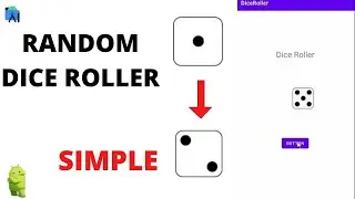 How to create a dice roller in android studio - simple tutorial