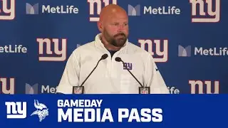 Giants vs. Vikings Postgame Interviews: Brian Daboll, Daniel Jones, Malik Nabers, Dexter Lawrence