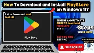 how to download play store on windows