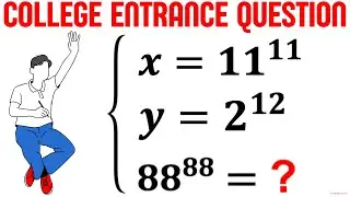 Can you solve the System of Exponential Equations | Math Olympiad Training