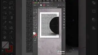How to Wrap Text Around Object in Illustrator #shorts