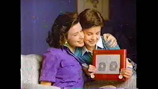 1992 Etch a Sketch "Remember your Etch-a-Sketch?" TV Commercial