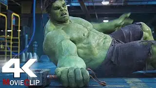 Hulk Vs Thor - Fight Scene In Hindi - The Avengers Movie CLIP 4K