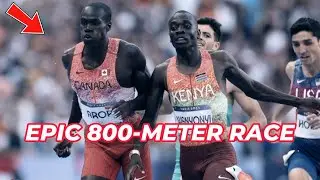 Emmanuel Wanyonyi Wins 800m Olympic Gold in 1:41.19s || Paris Olympics Games 2024