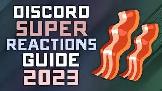 How to Use Discord Super Reactions / What are they - Discord Nitro Perks