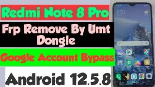 Redmi note 8 pro frp remove by Mtk oneclick V5 0 || how to remove redmi note 8 pro google account