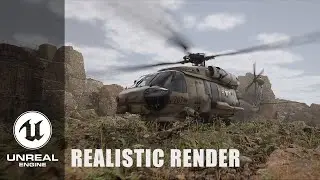 Unreal Engine 5 - Lumen / Helicopter Realistic Cinematic Render