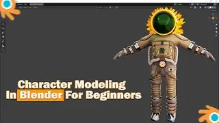 Character Modeling in Blender for Beginner / Blender tutorial